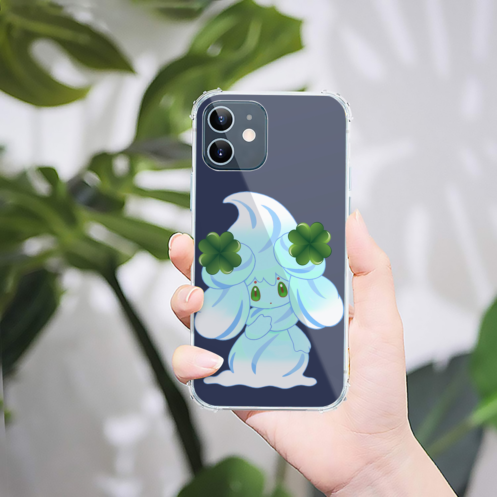 （画像用） ポケットモンスター Pokémon 【iPhone 12シリーズ対応】透明スマホケース（クリアソフトケース）